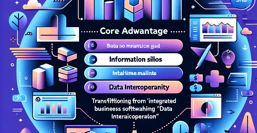 业务一体化软件的核心优势：从 “信息孤岛” 到 “数据互通”